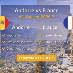 Andorre vs France où vivre